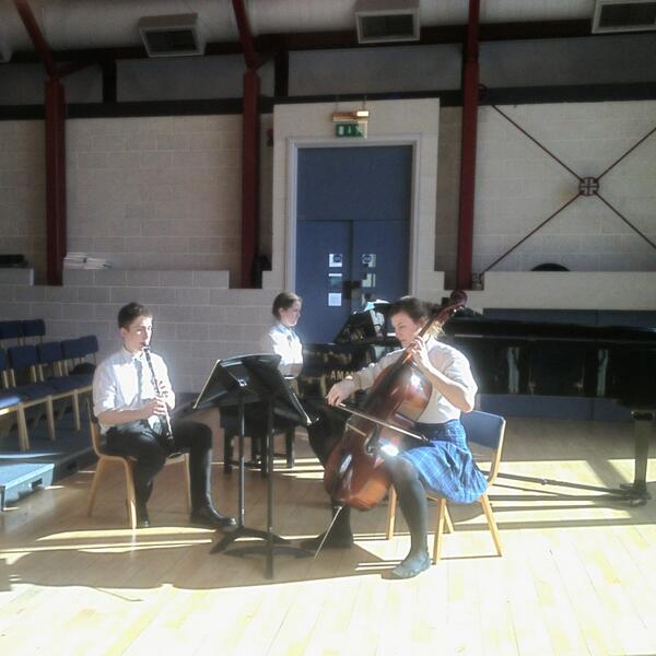 Brahms Clarinet trio @ Dollar Academy