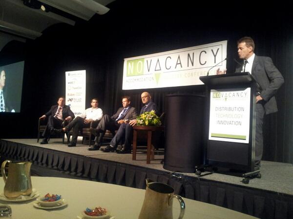 paul_baron's tweet photo. No Vacancy accommodations industry leaders panel: focus on emotional/brand engagement &amp; customer service #nv13 http://t.co/k1RJfa1dtG