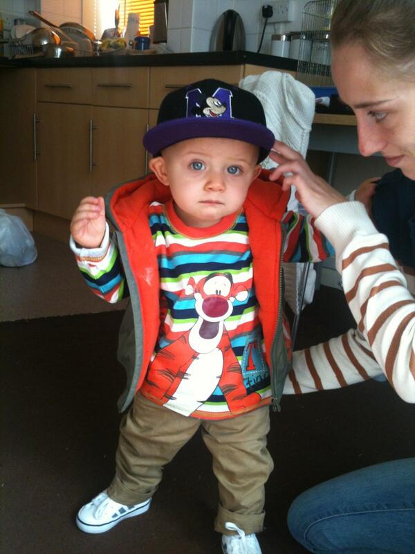 DizzieSteph's tweet photo. My lil don #SoMuchLoveForMyBoy http://t.co/0IZ1hipSMc
