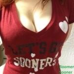 OU_Boobs's tweet photo. Well, it's still Hump day! Here's some #ouboobs to get ready for tomorrow's game against Iowa State! http://t.co/HYupqgZVfk