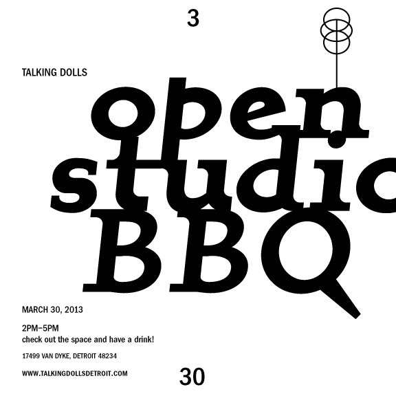 TALKINGDOLLS's tweet photo. To support our residency program, we're holding a springtime open studio and bbq. 3/30, 2-5pm. Come on out! http://t.co/nQ9UwPQPNF