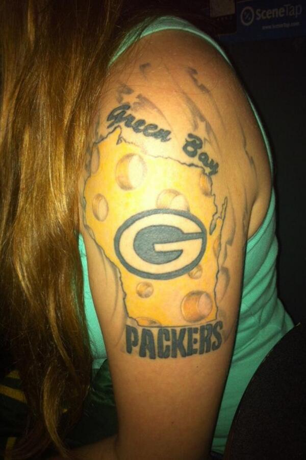 Packers tribalstyle tattoo Bill Tweedy for Packers Fans Outside of Green  Bay  Green bay packers tattoo Green bay packers Tattoo bills