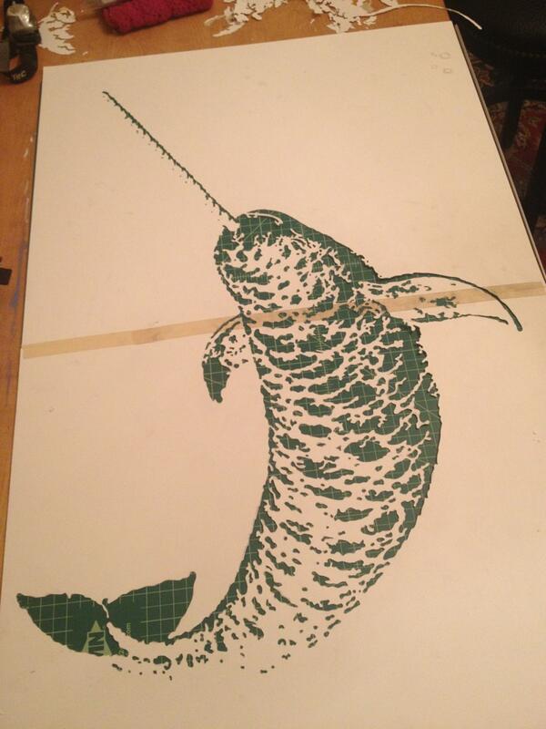DividedByZero's tweet photo. Narwhal http://t.co/LK7dyy0e6P