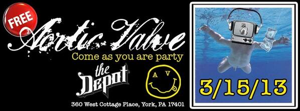 SmllPrtOfHrt's tweet photo. A/V to host 'Come as you are party' (whatever that means) THIS FRIDAY @TheDepotYork
£> -> @djevolution &amp; @__VJCA__ <- http://t.co/34Yw1uPegm
