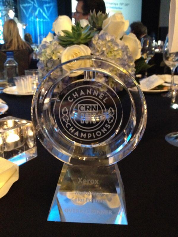Twitter / XeroxOffice: Xerox is honored to win 2 @crn ...