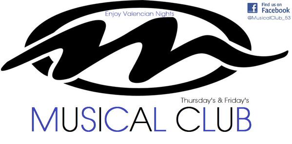 MusicalClub_53's tweet image. Esta noche empezamos con una #BarraLibre en @MusicalClub_53 por 8€ e incluye lista a @SuperClub_95 hasta las 2:30!