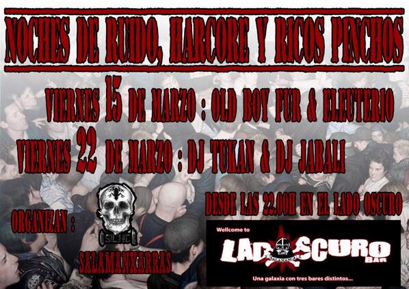 DestroyCapital's tweet photo. Este viernes y el proximo,en la fiesta que organiza se SEHC y SALAMANKARRAS estara el material de #DECAP http://t.co/7tXRAQP3qY