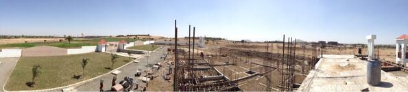 aakargroup's tweet photo. Casa Grande site at Bicholi - Indore...view from the top!! http://t.co/cnVSzj4Wmu