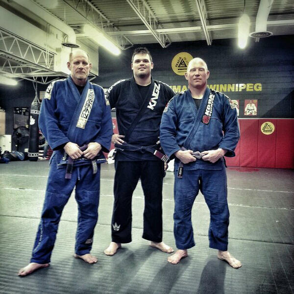 One of our #BJJ fighters, heavy weight Rodrigo Munduruca ready to take Gold again! #IBJJF #2013 #Panams