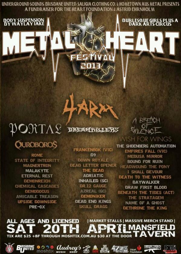 HTP_Official's tweet photo. We've been added to metal heart festival line up http://t.co/azWsSuB1B4
