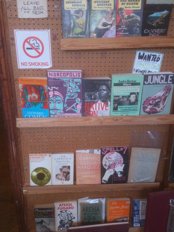 This week's wall of paperbacks, which includes a bit of Richard Wright, Ivan Klima, and Raymond Chandler.