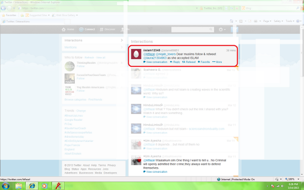 ktfazal's tweet photo. @Allaahlovesme i got a tweet..it doesnt allow us to reply !! I think what u said is correct http://t.co/yM66Dsp0jd