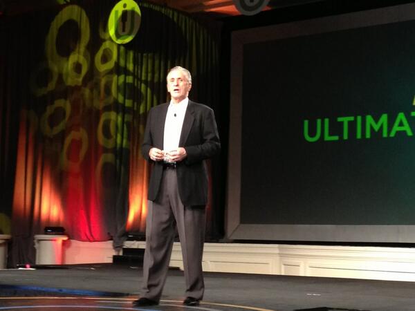 chrislucera's tweet photo. Legendary Coach, Author, and Motivational Speaker Pat Riley takes the stage @UltimateHCM #ulticonnect !!! http://t.co/SLea0huAXH