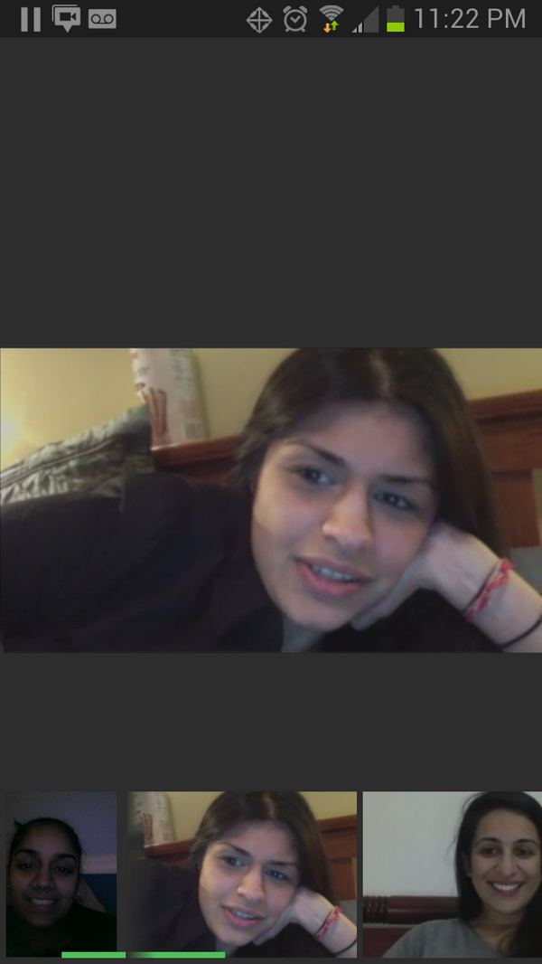 B_ShaR1's tweet photo. Google hangout with the chicassss last night haha. @TheRups @pshah02 @nattyl0ve #somethingsneverchange http://t.co/QjSYhwvzTW