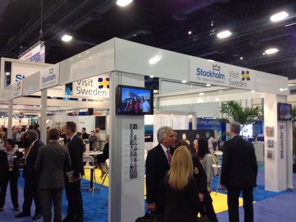 henahl's tweet photo. Stockholmshamnar deltar med SVB och Visit Sweden på Cruise Shipping Miami http://t.co/DAxvhswVd7