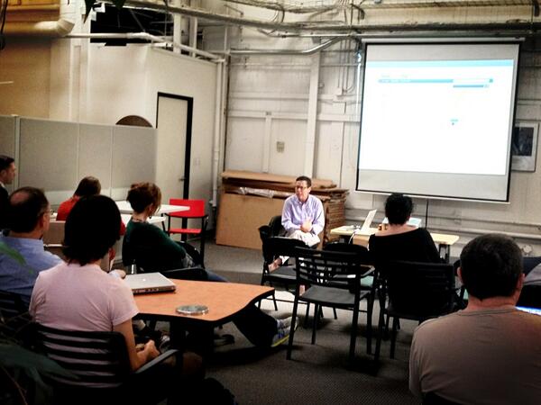 Twitter / caravanstudios: Our fearless leader @webb talking ...