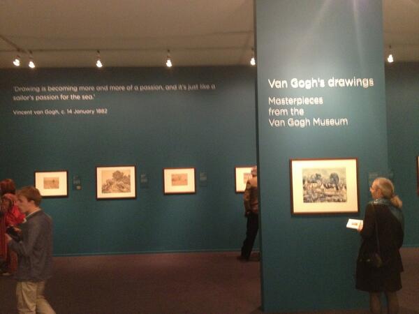 marijevdpas's tweet photo. Come and see our Master drawings at #vangogh presentation on 1st floor papersection #Tefaf! Amazing! http://t.co/7UhGB4ms2w
