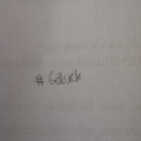 DwightMarten's tweet image. "(hashtag)GdLuck"
nakasulat sa likod ng IP namin, kaya siguro pumasa :) #GdLuck @gialczndra_ @mommyjheeeen