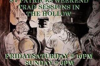 #TradSessions in the Hollow Fri/Sat from 10pm... Sunday from 6pm...
