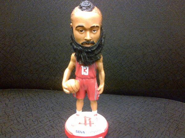 Rockets giving away James Harden bobblehead next month (Photo)