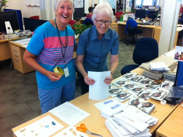 Twitter / radreece: A whole stack of letters for ...