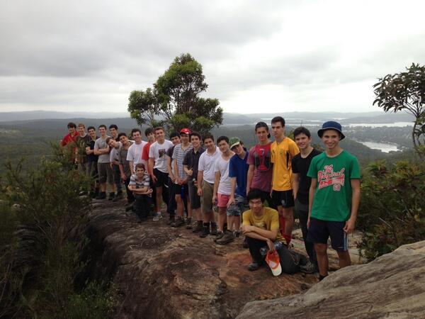 SMCCSYDNEY's tweet photo. Gold Dukes conquer Mt Wandabyne http://t.co/v9Zxo0bfxb