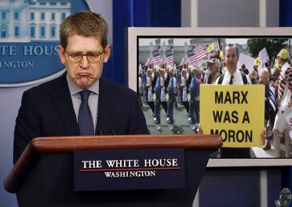 Jay Carney pout face