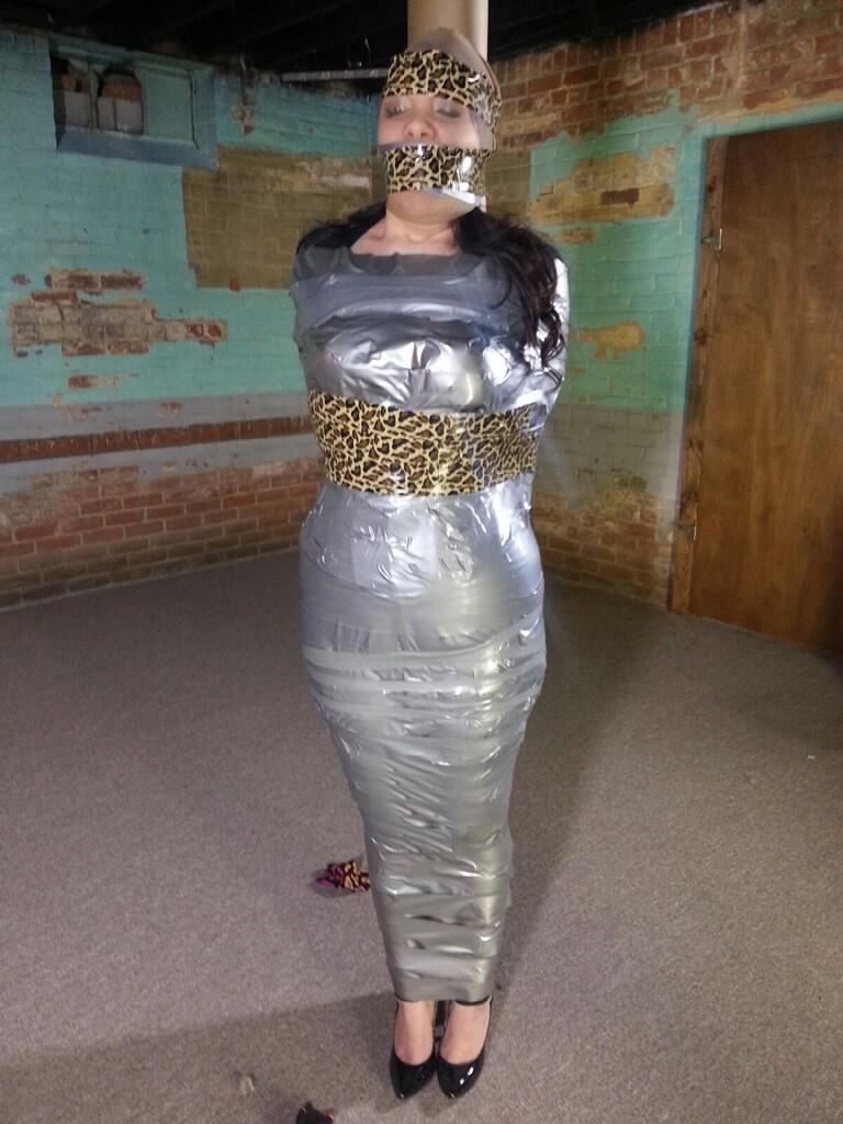 mummification jj plush gag ballgag jjplush she mouth did inch