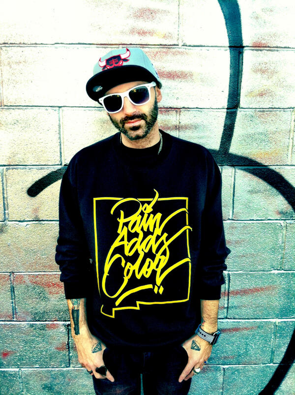 PainAddsColor's tweet image. whiskey pete rocking our NM state outline