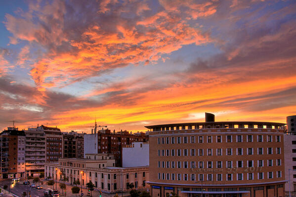 Amanecer en #Huelva #Andalucía