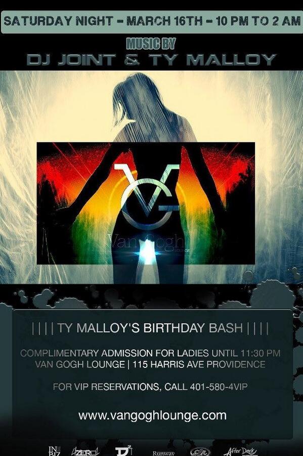 This Saturday night <a href="/vangoghlounge/">Van Gogh Lounge</a>