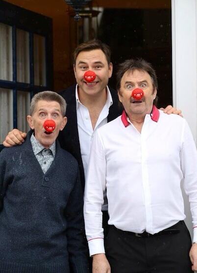 davidwalliams's tweet photo. Hellooo...! Yes it's the brilliant Chuckle Brothers, who are appearing tonight on Comic Relief... http://t.co/JRUAD6Hspl
