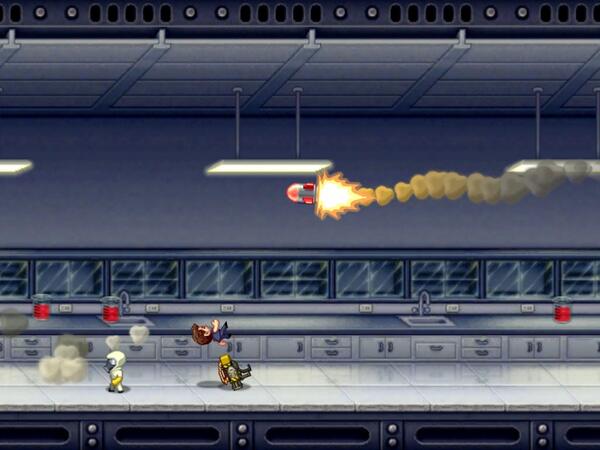 He volado 805m en un juego repleto de acción de Jetpack Joyride. ¡Intenta superarlo!tonto bit.ly/rKuWqK