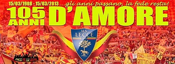 Filippofalco's tweet photo. Oggi è un giorno speciale per il mio club! 

105 anni! http://t.co/E550KLPVjq