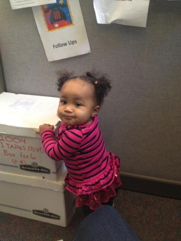 stillma4's tweet photo. Hanging out with this cute baby could make any day at work awesome. #greatday http://t.co/J354eRUB2E