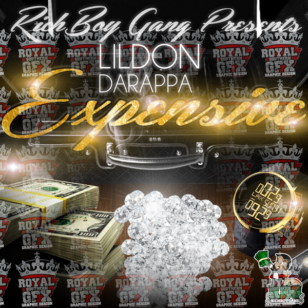 RSGFX501's tweet photo. LilDon Da Rappa "Expensive" Mixtape Cover Designed By #RoyalSouthernGraphics http://t.co/y8osy3PftH