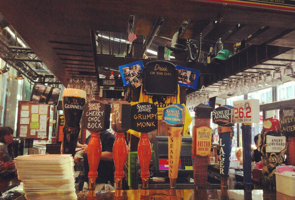 CheersFHM's tweet photo. Sam Adams has taken over the taps. Come in and get some! http://t.co/uQvTSAROdV