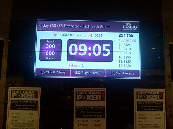 FastTrackPoker tweet picture