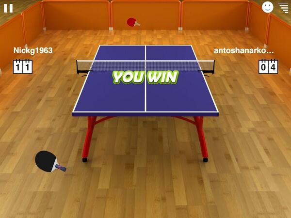 floatstore's tweet image. Recommend! Virtual Table Tennis 3, support real-time multiplayer. iPad download: bit.ly/l8PIpn