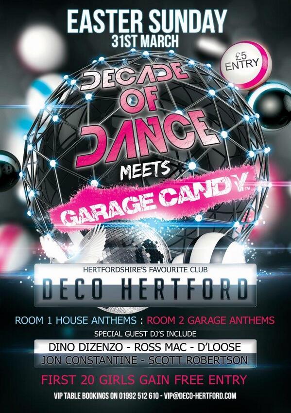 Deco Lounge Hertford tweet media
