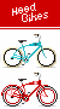pixelartmig's tweet photo. Hoy he hecho otra bici de @HoodBikes basada en la anterior. #pixelart http://t.co/xFR1IDyMie