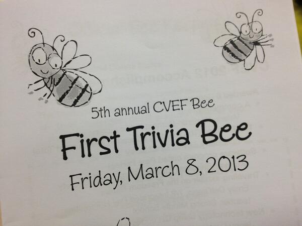 MrWKurtz's tweet image. Almost game time. #cvef #triviabee