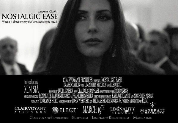 ClairvoyantPic's tweet image. Checkout the #movie poster for #NostalgicEase! tinyurl.com/bagyr24 Coming soon! @LiminalityRec @eleqt @Rumionline