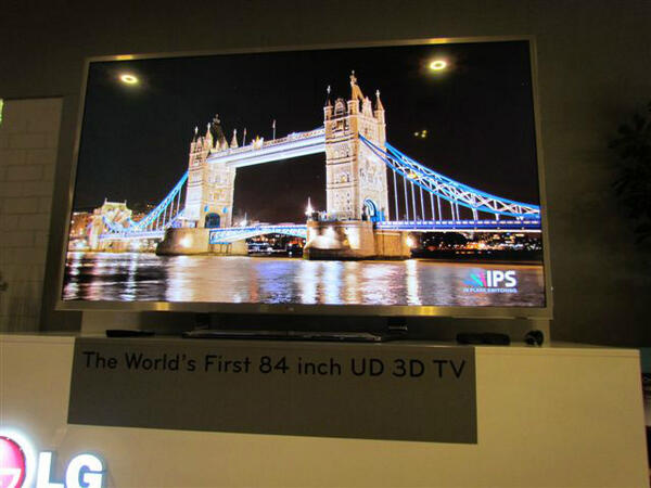 XXX LG - 84" (213cm) Ultra Definition TV (4x groter dan Full HD). Tot en met donderdag 29 maart exclusief bij Netten