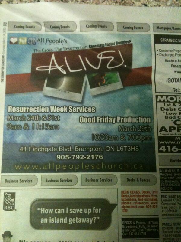 EmilyJoyJames's tweet photo. Check it out! #aliveseries @APCBrampton http://t.co/SvqhGcm5A8