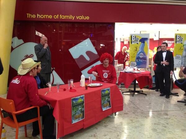 chris_hannon's tweet image. @Sains_Chatham did a Bushtucker challenge today. Great that BBC filmed it for national airtime tonight @SainsburysPR