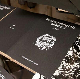 If you're in Berlin tonight and feeling brave, come to #SalonRenate for an original #post-apocalyptic tattoo by #Fuzi