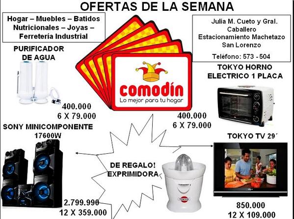 Comodin tweet media