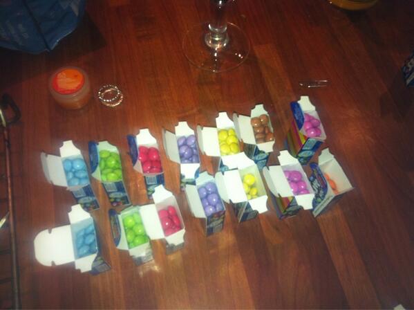 chloeleaders's tweet image. Bitches are missing out #sortingsmarties