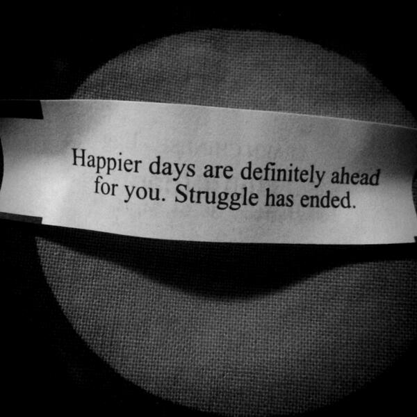 sister_sinister's tweet photo. Huzzah! This fortune is more than welcome. http://t.co/KA2z5sCXS9